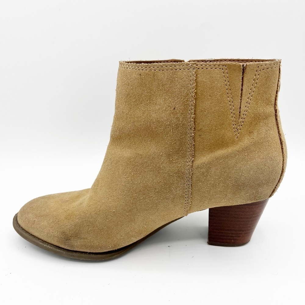 Vionic Madeline Suede Fringe Ankle Boot - Picture 7 of 13